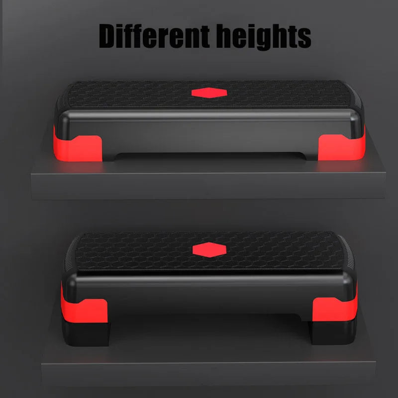 Adjustable Non-Slip Stepper Pedals, Aerobic Yoga Fitness Stepper for Home Gym Training Equipment