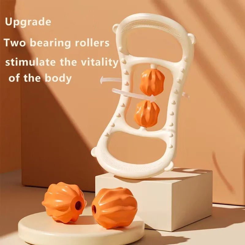 Yoga Ring Massage Roller Pilates Exercise Ring Open Shoulder Beautiful Back Stretching Ring Pilates Fitness Home Training