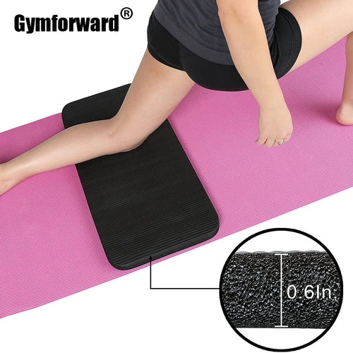 1.5Cm Extra Thick Yoga Knee Pad Non-Slip Foam Yoga Pads Fitness Crossfit Pilate Mat Workout Sport Plank Cushion Gym Equipment