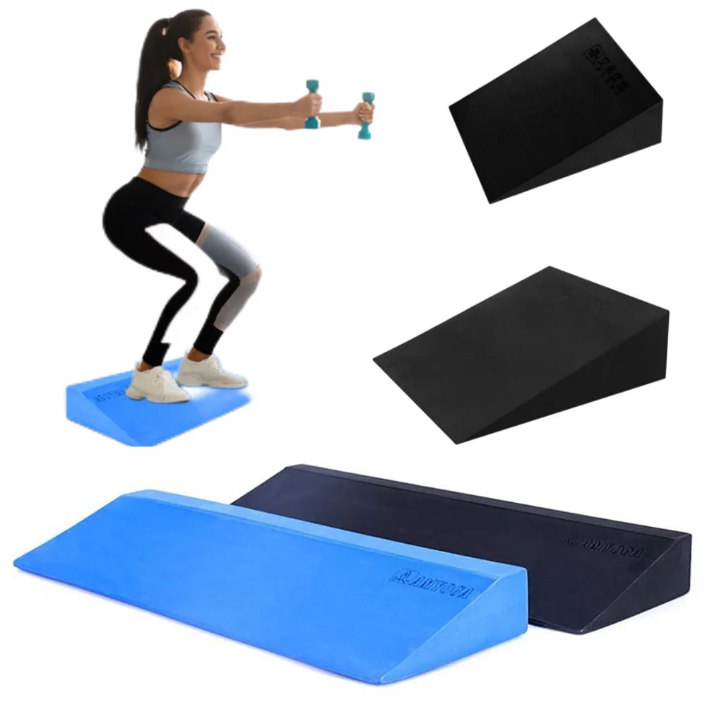 1/2 Pcsyoga Wedge Blocks Lightweight Yoga Wedge Stretch Slant Board Wrist Lower Back Support for Exercise Gym Fitness